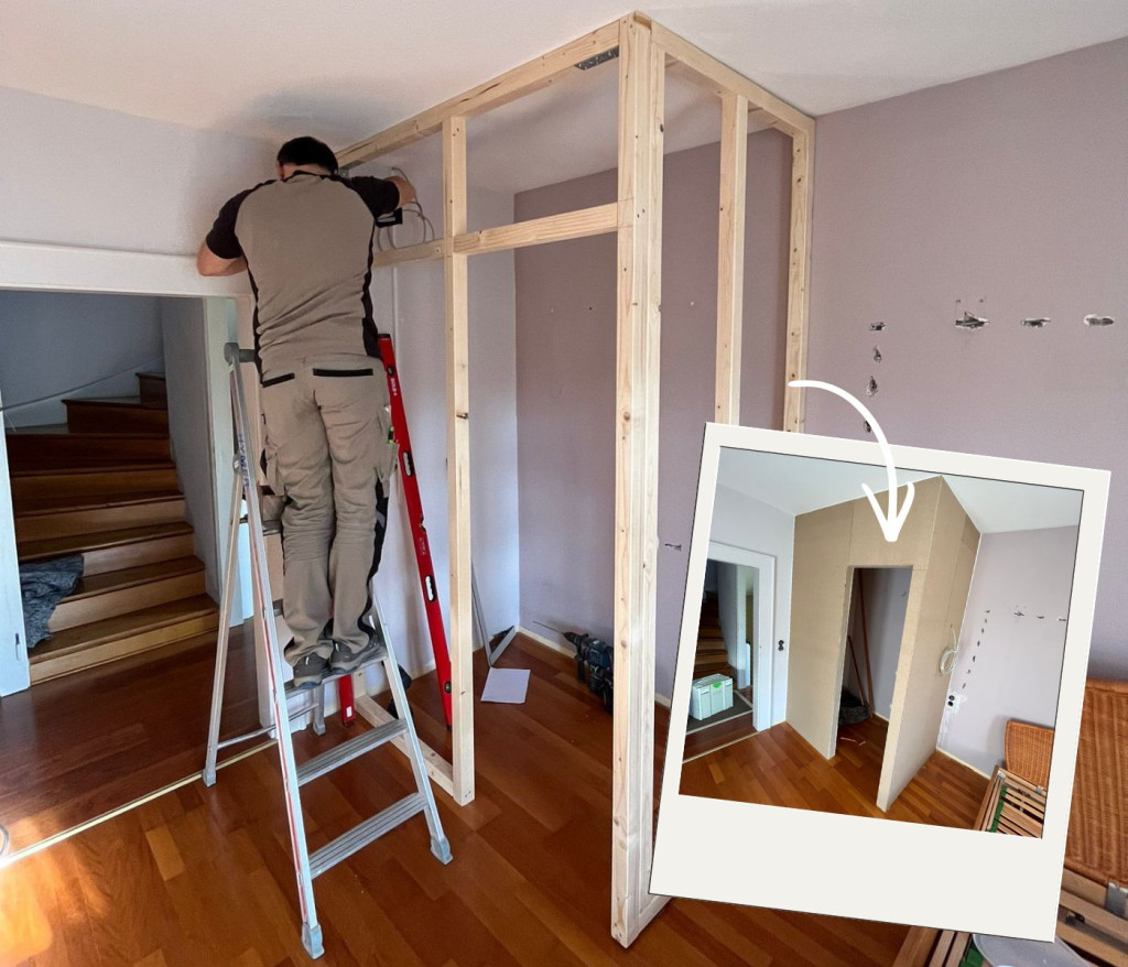 Begehbarer Kleiderschrank