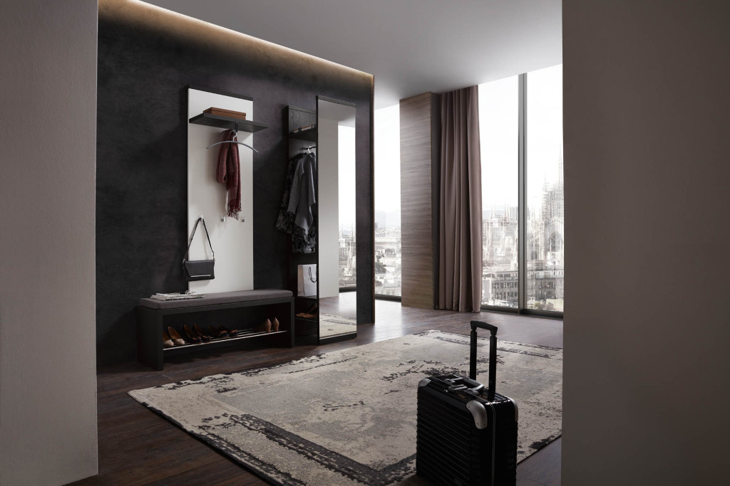 Schuhregal mit Garderobe Linea Living