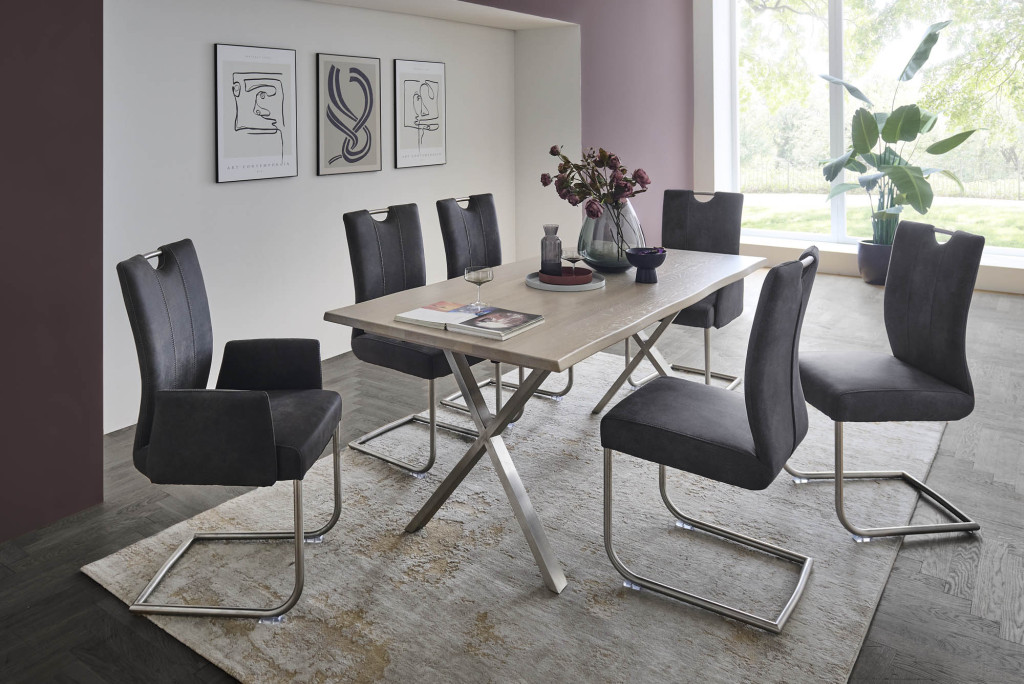 Schwingstuhl mit Griff