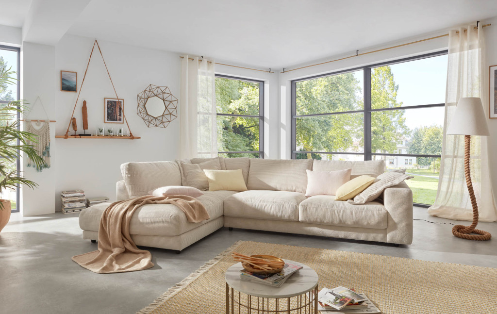 Ecksofa Stilecht Premium