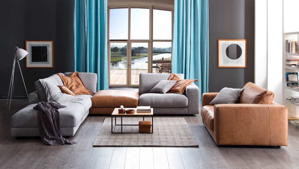 Ecksofa Stilecht Premium